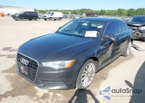 2014 Audi A6 2.0T Premium from USA, damaged, VIN WAUGFAFC7EN062894